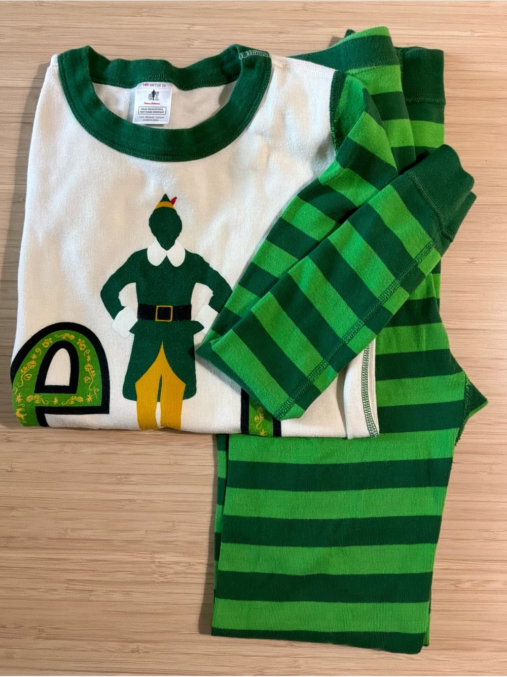 Hanna Anderson ELF Pajama Set - 10